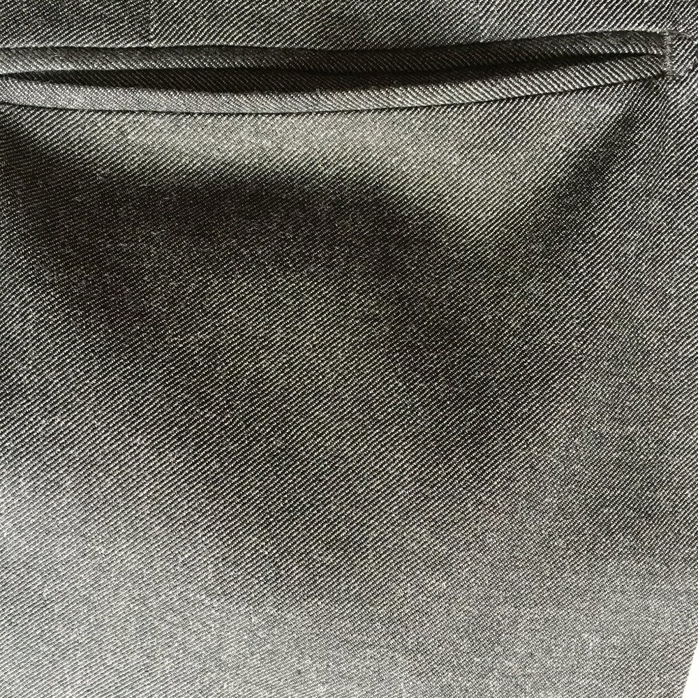 New $475 Incotex Gray US-32 Men's 100% Wool Solid Pants